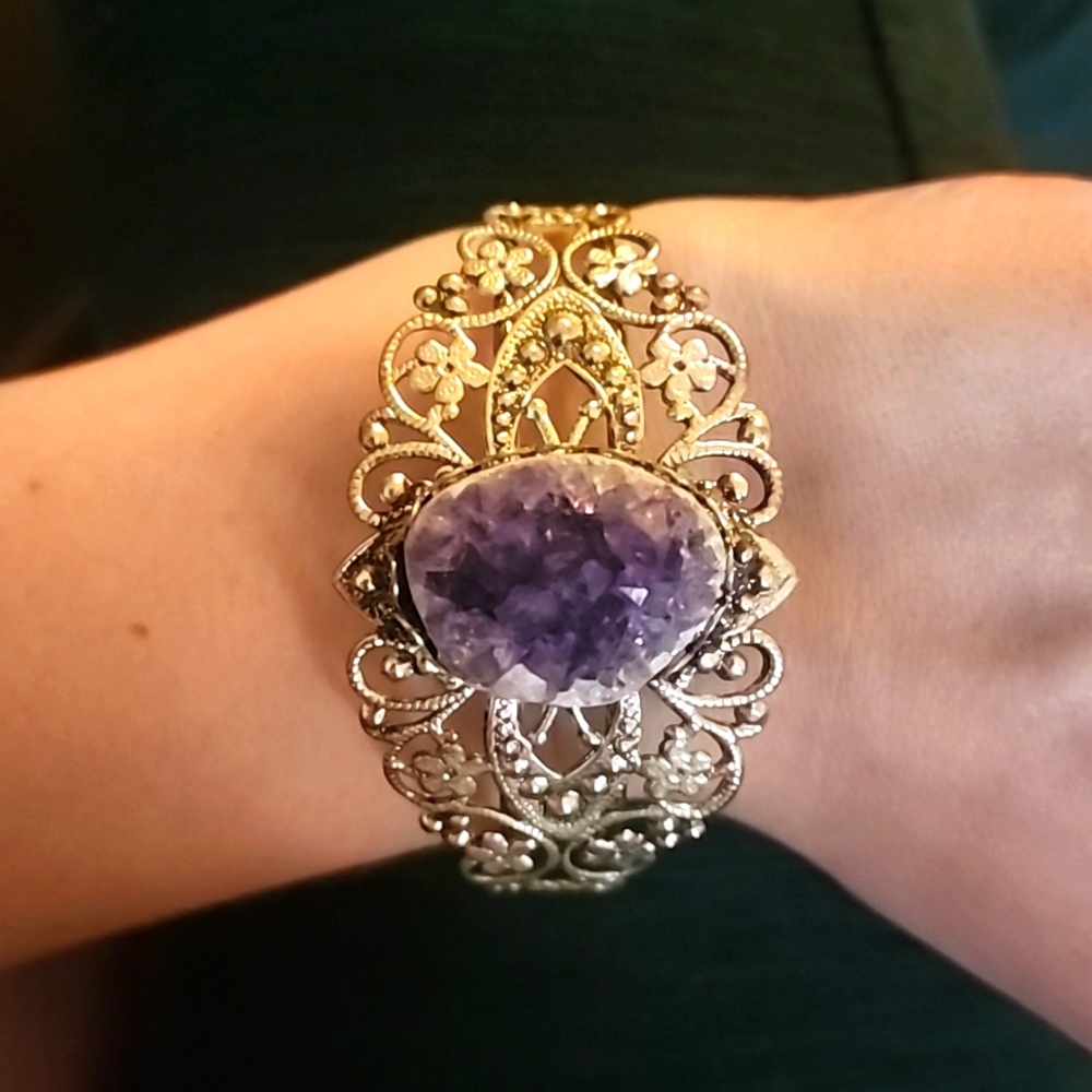 Amethyst bracelet